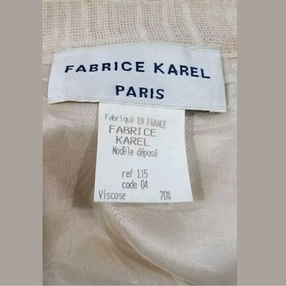 Fabrice Karel Paris Skirt Size Small - Picture 5 of 6